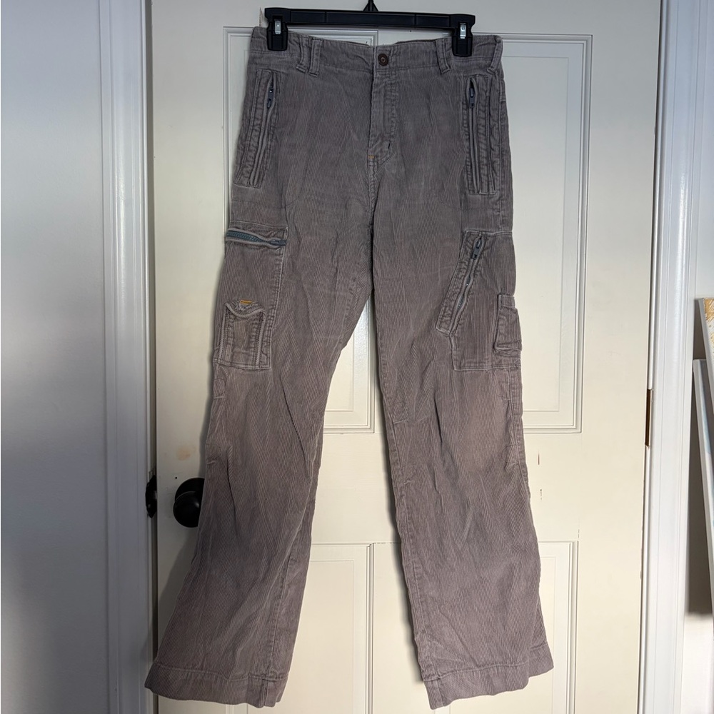 Gray Cargo Pants